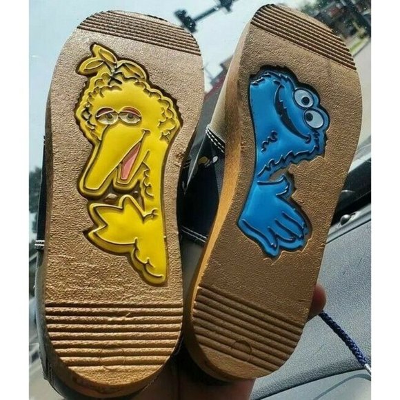 Sesame Street Kid Shoes size 13 in original box JC Penney Unused USA 1973 - Picture 1 of 5